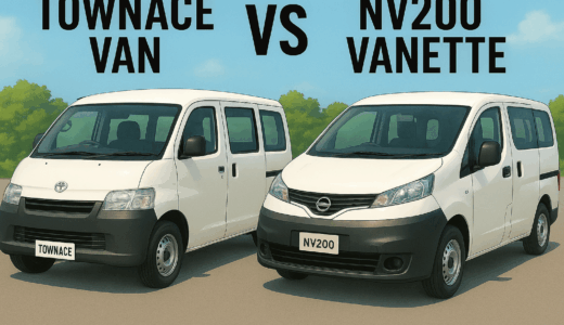 タウンエースとVN200バネットを車中泊目線で比較してみた。